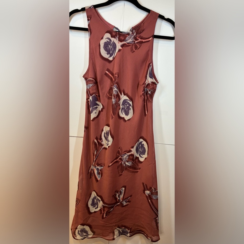 Wild Fable Floral Sleeveless Shift Dress Size Small NWT